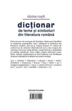 Dictionar de teme si simboluri din literatura romana