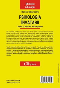 Psihologia invatarii. Teorii si aplicatii educationale