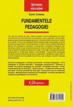 Fundamentele pedagogiei