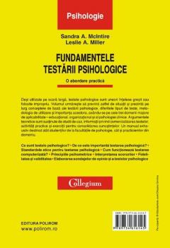 Fundamentele testarii psihologice. O abordare practica