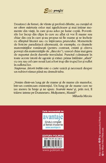 Nașterea. Istorii trăite by Mihaela Miroiu Nașterea. Istorii trăite by Mihaela Miroiu