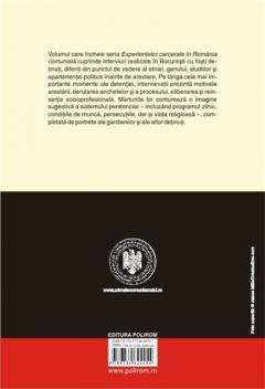 Experiente carcerale in Romania comunista. Volumul al VI-lea