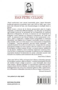 Iter in silvis Vol. I Ioan Petru Culianu