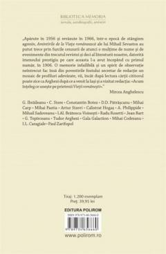 Amintiri de la Viata romaneasca