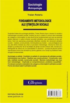 Fundamentele metodologice ale stiintelor sociale