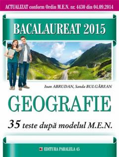 Geografie - Bacalaureat 2015