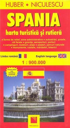 Spania - Harta turistica si rutiera