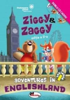 Ziggy & Zaggy – Adventures in Englishland Ed. a II-a (cu 2 CD-uri)