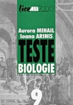 Teste de Biologie pentru clasa a IX-a