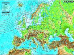 Harta de perete - Europa 50x70cm