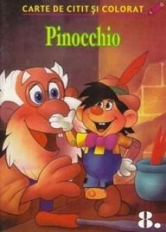 Pinocchio - carte de colorat