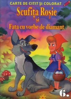 Scufita Rosie - carte de colorat