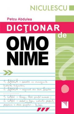 Dictionar De Omonime 