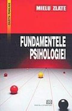 hypothesis impact Usually Fundamentele psihologiei - Mielu Zlate