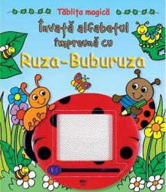 Invata alfabetul impreuna cu Ruza-Buburuza