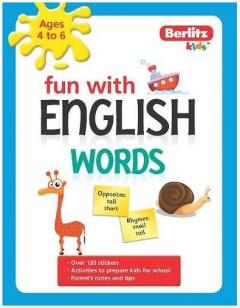Berlitz Language: Fun With English: Words (4-6 Years) Berlitz Publishing