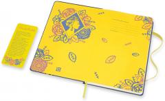 Carnet - Frida Kahlo - Large, Plain, Hard Cover - Collector’s Box - Yellow and Blue