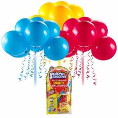 Set 24 baloane de petrecere  - Bob Party Refill Mixed Pack Red/Blue/Yellow