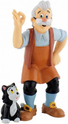 Figurina - Disney - Pinocchio - Gepetto