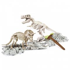 Kit stiintific - Archeofun T-Rex and Triceratops Fosforescent