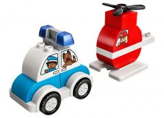 LEGO Duplo - Fire Helicopter and Police Car (10957)