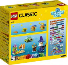 Set constructie - Lego Classic - Creative Transparent Bricks