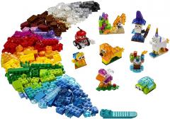 Set constructie - Lego Classic - Creative Transparent Bricks