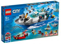 LEGO City - Barca de patrula a politiei (60277)