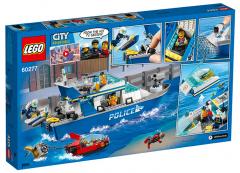 LEGO City - Barca de patrula a politiei (60277)