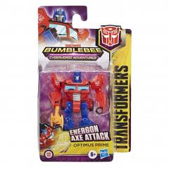 Figurina - Transformers Bumblebee Cyberverse Adventures: Energon Axe Attack Optimus Prime