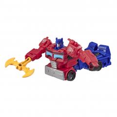 Figurina - Transformers Bumblebee Cyberverse Adventures: Energon Axe Attack Optimus Prime