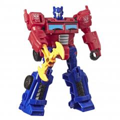 Figurina - Transformers Bumblebee Cyberverse Adventures: Energon Axe Attack Optimus Prime