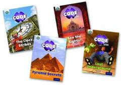 Coperta cărții Project X CODE Extra: Purple Book Band, Oxford Level 8: Wonders of the World and Pyramid Peril, Mixed Pack of 4
