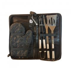 Set accesorii pentru gratar - Les copains d' abord!