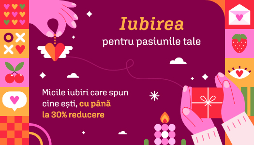 <span class='md-headline'><a href='/offer/6427' title='Iubirea pentru pasiuni'>Iubirea pentru pasiuni</a></span>