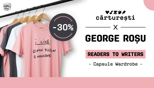 <span class='md-headline'><a href='/offer/6513' title='Tricouri Cărturești x George Roșu'>Tricouri Cărturești x George Roșu</a></span>