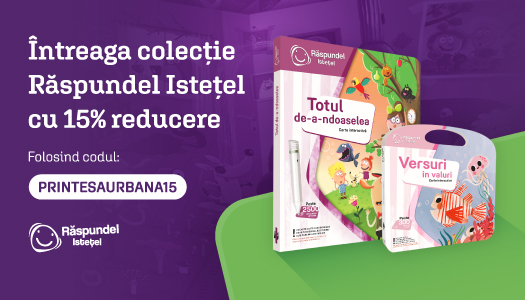 <span class='md-headline'><a href='/offer/6507' title='Colecția Răspundel Istețel -15%, cu cod'>Colecția Răspundel Istețel -15%, cu cod</a></span>